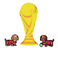 World Cup Spain Sticker by HotDogs