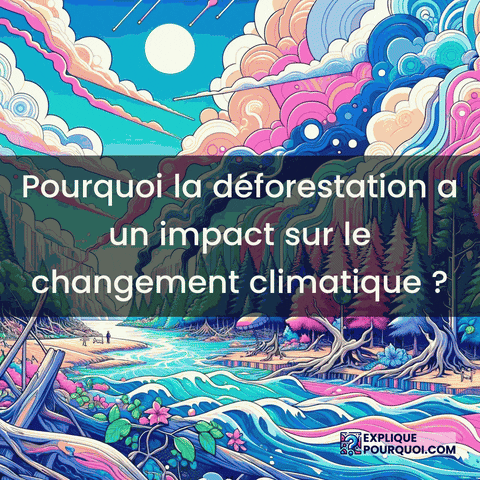 Changement Climatique GIF by ExpliquePourquoi.com