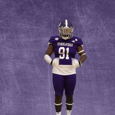 Football Wesleyan GIF by KWC Panthers