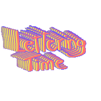 Lettering Sticker