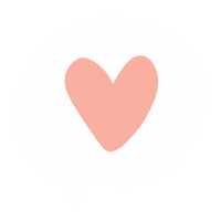 TheWhitePaperCo love heart bubble love thewhitepaper Sticker