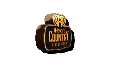 iheartcountrynz giphyupload music logo radio Sticker