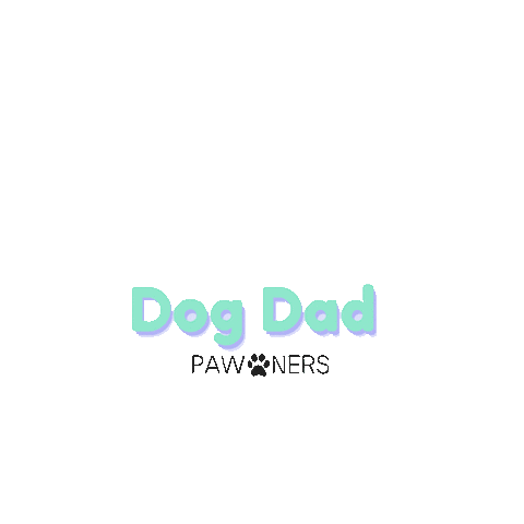 Dog Dad Sticker by Pawners.mx