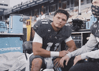 Football Stare GIF by UCF Knights
