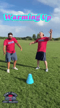 Stretching Warm Up GIF by Tailgating Challenge