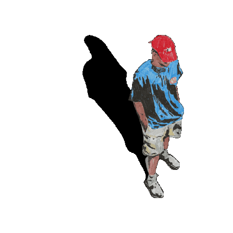 Everyone Outside Sticker by Cassia