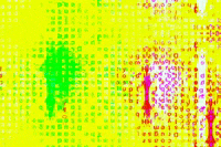 michaelpaulukonis text yellow color blink GIF