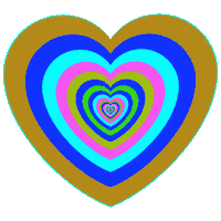 i love you hearts Sticker