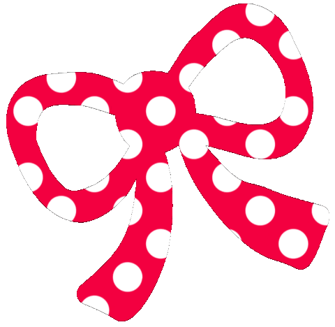 Ribbon Dot Sticker by しまみほ