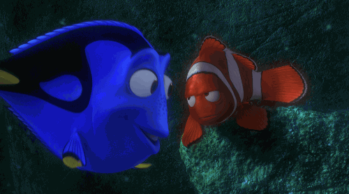 just keep swimming finding nemo GIF by Disney Pixar