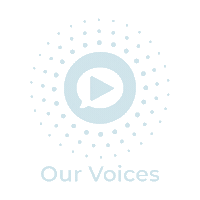 Our Voices Sticker by Eleganzbp