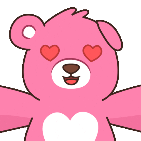 I Love You Kiss Sticker by BEARISH