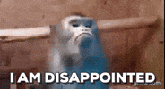 Disappointed Monkey GIF by Justin