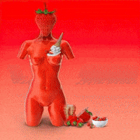 Sexy Strawberry Shortcake GIF by The LSD Hotel