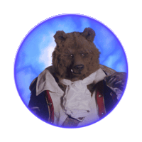 Friday Bear Sticker by TV4
