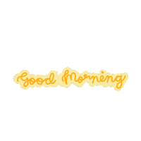 Good Morning Bonjour Sticker by tulipartcafe