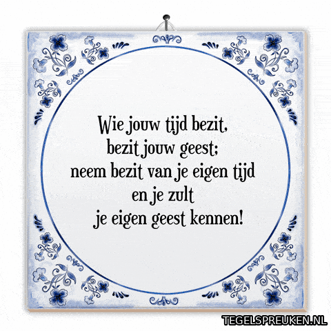 Focus Ontspanning GIF by Tegelspreuken.nl