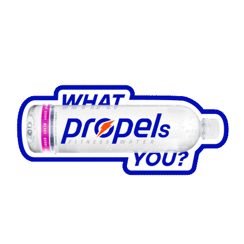 Water Hydration Sticker by propelwater