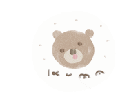Bear Teddy Sticker