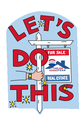 Happy Real Estate Sticker by The Joe Kosko Team