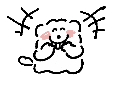 mmhn_samoyed_gif giphyupload dog ghost 犬 Sticker