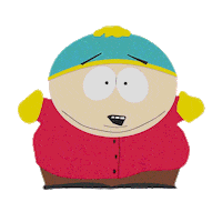 Happy Eric Cartman Sticker by South Park