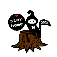 Dark Corona Sticker by Florens Debora