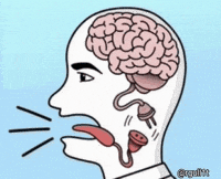 No Brain GIF