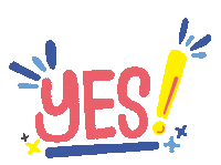 Business Yes Sticker