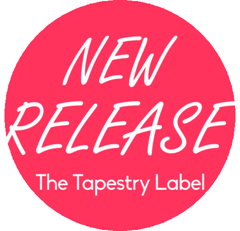 New Release Sticker by The Tapestry Label