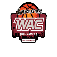 Western Athletic Conference Basketball Sticker by WAC Sports