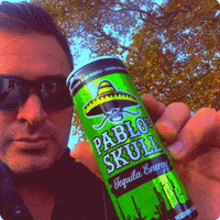 pablosskull party drink life mexico GIF