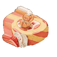 ABCCookingStudio abc cooking studio roll cake Sticker