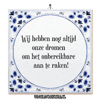 Hoop Nl Sticker by Tegelspreuken.nl