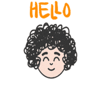 Happy Hello Sticker by Auntie Sam SG