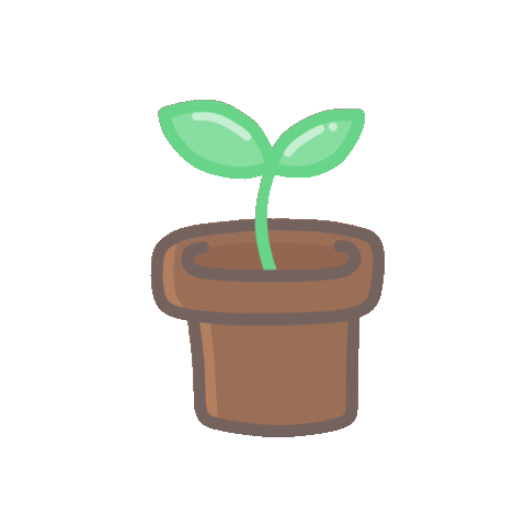 arttyemi giphyupload aesthetic plant simple Sticker