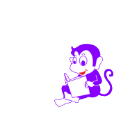 Easy_School monkey easyschool monkeyjob Sticker