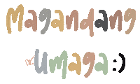 Tagalog Riz Sticker