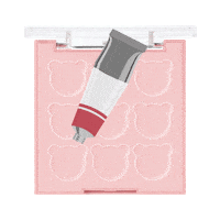 Makeup Teddybear Sticker by BY ECOM