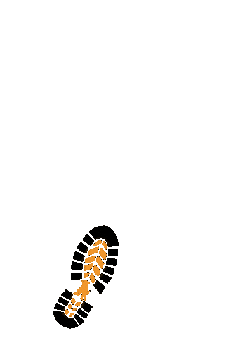 JuleWandert giphyupload hiking wandern wanderschuhe Sticker