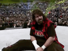 mick foley wrestling GIF by WWE