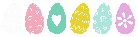 Easter Eggs Spring Sticker