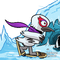 Snow Winter Sticker by VeeFriends