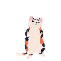 Cat Kitten Sticker by Poupoutte