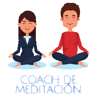 Coachdemeditacion Sticker by Andrea de la Mora