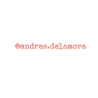 andredelamora andrea de la mora andreadelamora Sticker