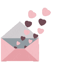 Envelope Love Sticker