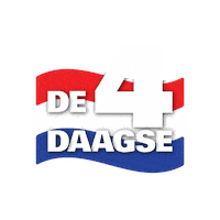 VierdaagseNijmegen nijmegen vierdaagse 4daagse wandel Sticker
