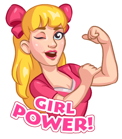 girl love Sticker by Township