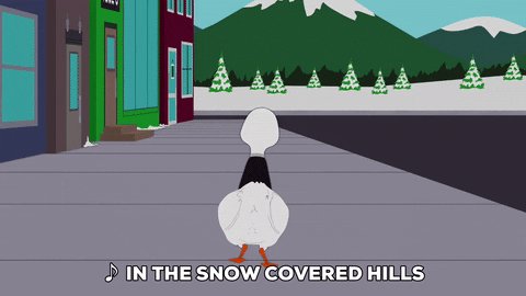 duck crapping GIF by South Park 